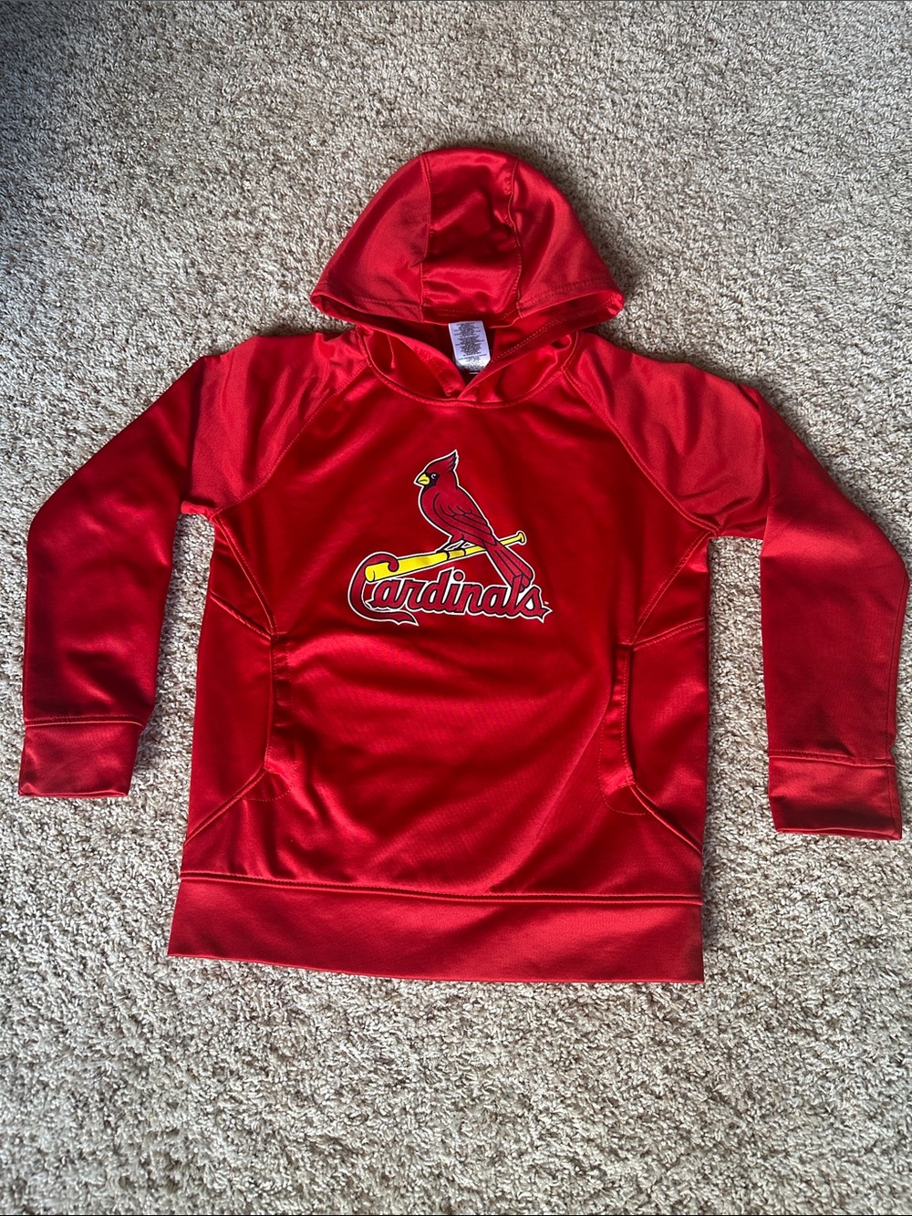 Genuine Merchandise Boys Red Cardinals Pullover Hoodie
